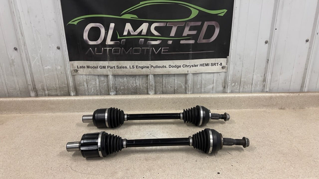 05 08 C6 Corvette Passenger Driver Rear Half Shaft Axle GM Halfshafts Pair 56K