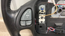 Load image into Gallery viewer, 98 02 Pontiac Firebird Trans AM Wheel GM Leather Steering Black Ebony Nice! 53K
