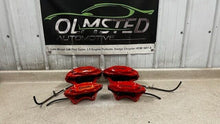 Load image into Gallery viewer, 10 15 Camaro SS Front Rear Driver Passenger Brembo Brake Calipers Set Orange 59K
