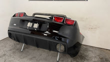 Load image into Gallery viewer, 10 13 Chevrolet Camaro SS Rear Bumper Cover Assembly Black OEM GM 26K Miles
