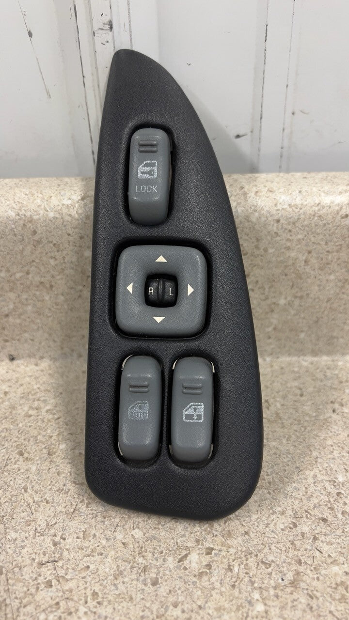93 02 Pontiac Firebird Trans AM WS6 Driver Power Window Switch Left Black OEM GM