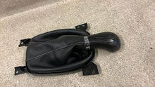 Load image into Gallery viewer, 12 15 Chevrolet Camaro SS Leather Shifter Shift Boot 6 Speed Manual Black OEM
