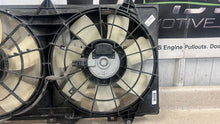 Load image into Gallery viewer, 12 15 Chevrolet Camaro SS Factory Radiator Cooling Fans Fan Assembly OEM GM
