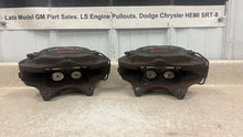 Load image into Gallery viewer, 2010 2015 Camaro SS Front Driver Passenger Brembo Brake Calipers Pair OEM 46K
