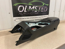 Load image into Gallery viewer, 2015 2019 Dodge Challenger Center Floor Console Assembly Lid Armrest Leather SRT
