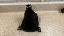Load image into Gallery viewer, 12 15 Chevrolet Camaro Suede Shifter Knob Boot 6 Speed Manual OEM GM Black Screw
