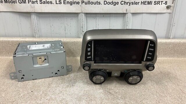 13 15 Camaro SS ZL1 Stereo Radio Receiver GM 23259018 Dash Control Panel Audio