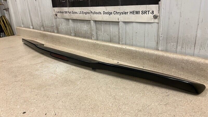 05 13 Chevrolet C6 Corvette Rear Trunk Deck Lid Spoiler OEM GM 15845017 Gray