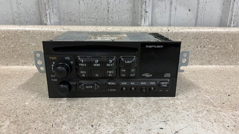 97 02 Chevrolet Camaro SS AM/FM CD Player Radio Audio Stereo OEM GM 10306067