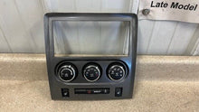 Load image into Gallery viewer, 08 14 Dodge Challenger SRT Radio Trim Panel HVAC Controls 1175000AB Carbon Fiber

