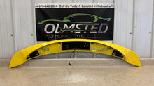 Load image into Gallery viewer, 2014 2015 Chevrolet Camaro SS Rear Trunk Deck Lid Spoiler OEM GM 23201147 Yellow
