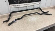 Load image into Gallery viewer, 2006 2013 Corvette C6 Z06 Grand Sport Front Rear Sway Bars OEM GM Pair 25796973

