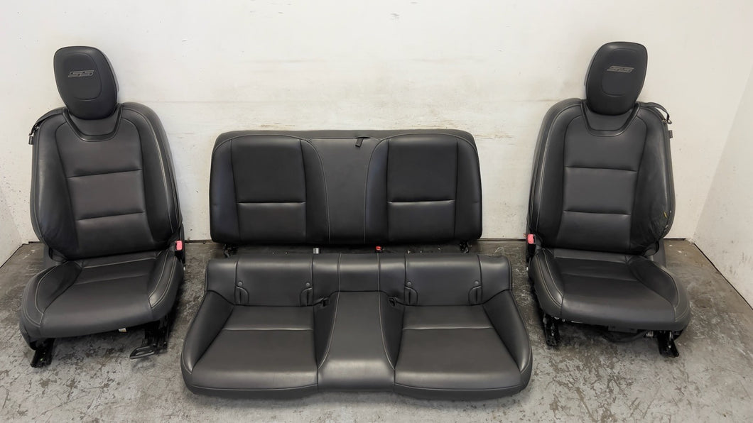 10 15 Chevrolet Camaro SS Right Left Front Rear Power Heated Leather Seats 53K