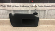 Load image into Gallery viewer, 11 14 Dodge Charger SRT-8 Passenger Side Sun Visor Right RH Shade Black Mopar
