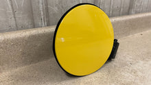 Load image into Gallery viewer, 2010 2015 Camaro SS Original Fuel Gas Door Yellow OEM GM Lid Factory Cap 39K
