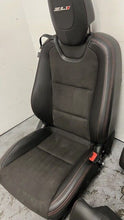 Load image into Gallery viewer, 12 15 Chevrolet Camaro ZL1 Front Rear Power Heated Suede Seats GM OEM 21K Set
