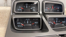 Load image into Gallery viewer, 10 15 Camaro SS Center Console Top Trim Gauges Switches Controls GM 35K MILES
