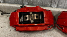 Load image into Gallery viewer, 10 15 Camaro SS Front Rear Driver Passenger Brembo Brake Calipers Set Orange 59K
