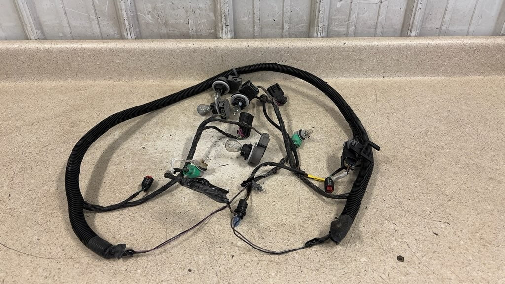 2010 Camaro SS Factory Rear Bumper Wiring Tail Light Harness OEM GM 13648467