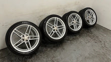 Load image into Gallery viewer, 06 08 Corvette Factory 18&#39;&#39; 19&#39;&#39; Wheels Tires GM 9594356 NICE! 5K Miles Silver
