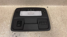 Load image into Gallery viewer, 10 15 Camaro SS Center Upper Overhead Console GM Black Roof Sunroof Switches 35K
