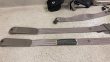 Load image into Gallery viewer, 93 02 Firebird Camaro Driver Passenger Front Rear Seat Belt Set Tan OEM GM 51K
