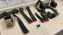 Load image into Gallery viewer, 00 02 Camaro Firebird Factory Ebony Right Left Front Rear Seat Belt Set Black
