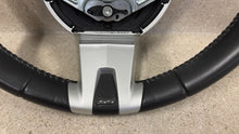 Load image into Gallery viewer, 10 11 Chevrolet Camaro SS Leather Steering Wheel GM Black Stone Stitching 56K
