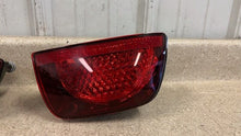 Load image into Gallery viewer, 10 13 Camaro SS ZL1 Rear Bumper Tail Lights Passenger Driver Rings GM Red 21K
