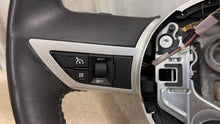 Load image into Gallery viewer, 10 11 Chevrolet Camaro SS Leather Steering Wheel GM Black Stone Stitching 56K

