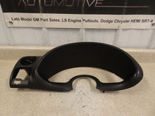 Load image into Gallery viewer, 98 02 Pontiac Firebird Trans AM Gauge Cluster Speedometer Trim Panel Bezel Black
