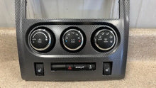Load image into Gallery viewer, 08 14 Dodge Challenger SRT Radio Trim Panel HVAC Controls 1175000AB Carbon Fiber
