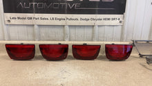 Load image into Gallery viewer, 10 13 Camaro SS ZL1 Rear Bumper Tail Lights Passenger Driver Rings GM Trim
