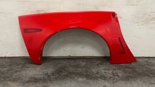 Load image into Gallery viewer, 10 13 C6 Corvette Z06 Convertible Passenger Rear Quarter Panel GM Wide Body Red
