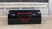 Load image into Gallery viewer, 93 02 Pontiac Firebird Trans AM Center Tail Light Filler Trim Panel GM 16516876
