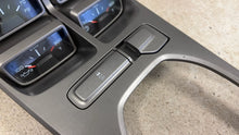 Load image into Gallery viewer, 10 15 Camaro SS Center Console Top Trim Gauges Switches Controls GM 43K Auto
