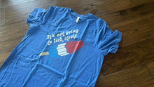 Load image into Gallery viewer, Men’s Size XXL 4th Of July Funny T-Shirt Bella Canvas Fireworks Unisex Blue
