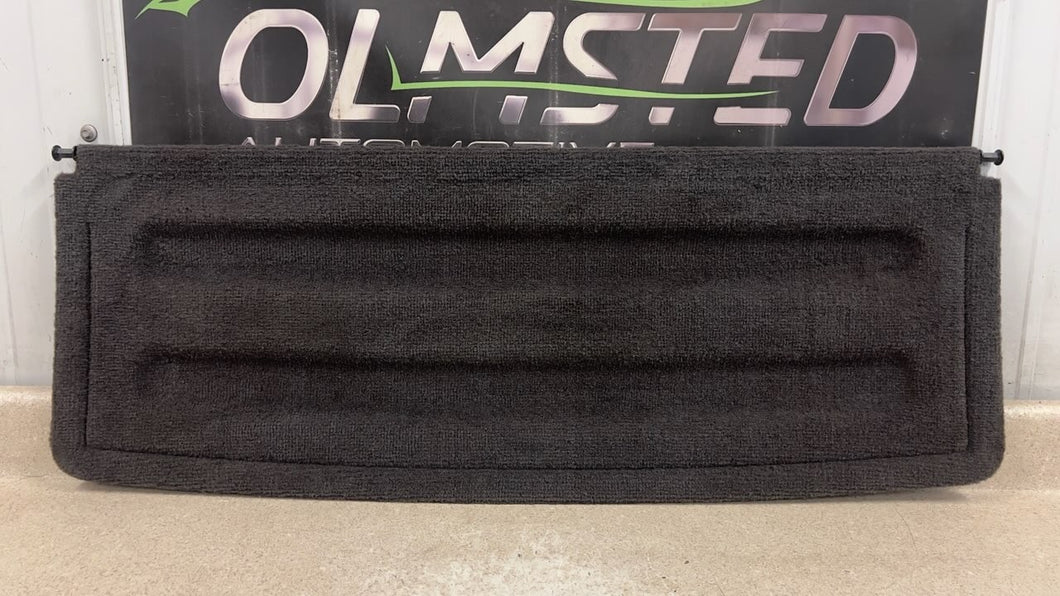 93 02 Camaro SS Firebird Trans AM Rear Trunk Cargo Privacy Panel Black Cloth OEM