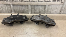 Load image into Gallery viewer, 05 13 Chevrolet Corvette C6 Z06 Front Brake Calipers 6 Piston Set Brakes OEM 55K
