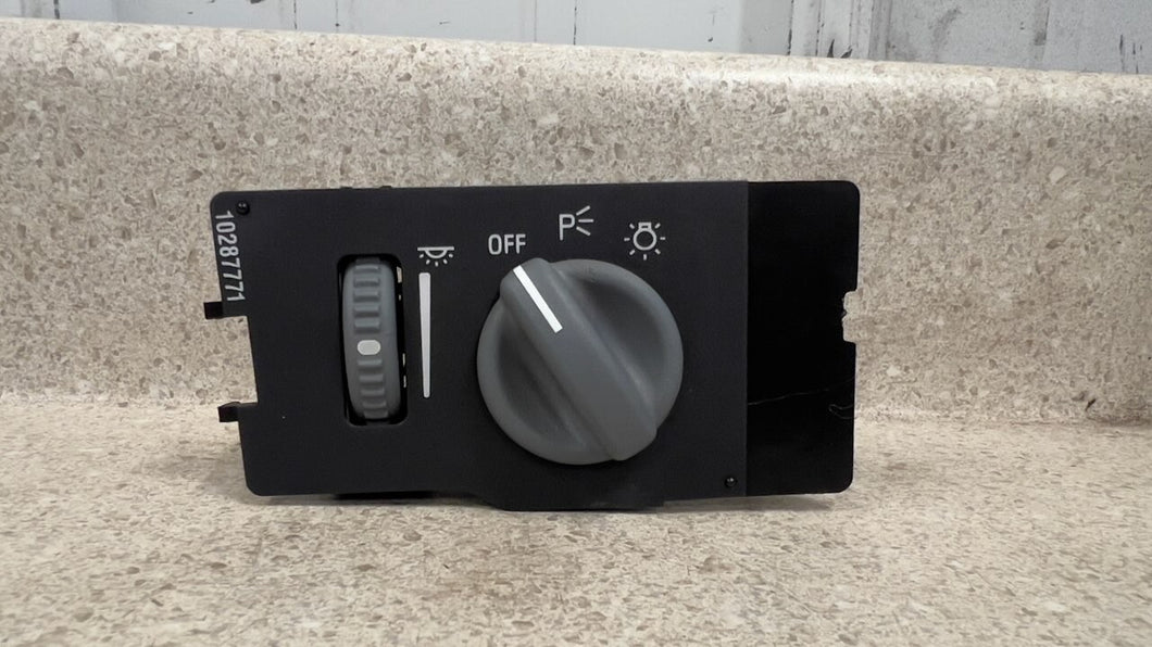 93 02 Pontiac Firebird Trans AM WS6 Headlight Switch Control Lights Lamp OEM GM