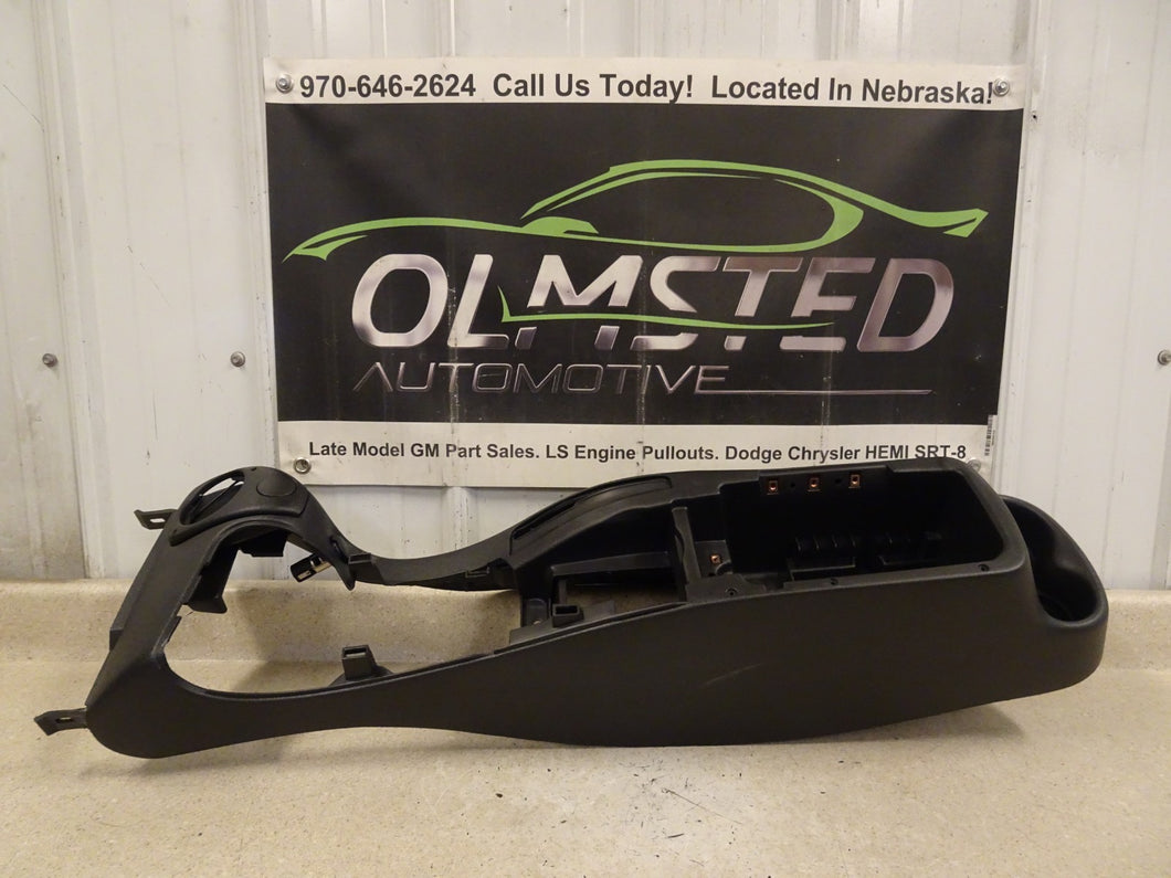 98 02 Camaro SS Firebird Trans AM Center Console Floor Base Black Ebony OEM GM