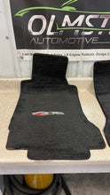 Load image into Gallery viewer, 06 13 Corvette C6 Lloyds Mats Floor Mat Black Front Driver Passenger RH LH Logo
