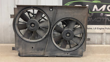 Load image into Gallery viewer, 98 02 Camaro Firebird Trans AM Radiator Cooling Fans Assembly OEM GM Dual 80K
