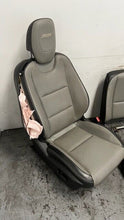 Load image into Gallery viewer, 10 15 Chevrolet Camaro SS Front Rear Power Heated Leather Seats GM OEM Set Gray
