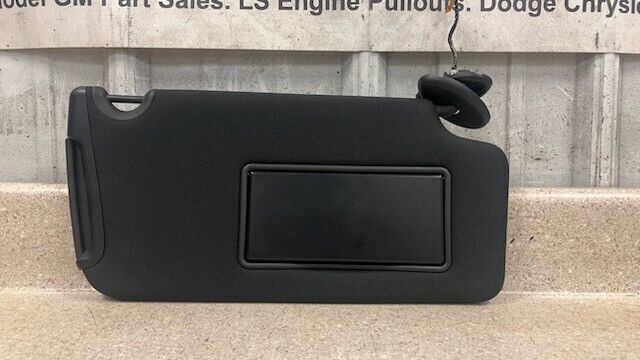 11 14 Dodge Charger SRT-8 Passenger Side Sun Visor Right RH Shade Black Mopar