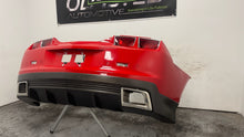 Load image into Gallery viewer, 10 13 Camaro SS Rear Bumper Assembly Cover GFX Diffuser Red OEM Complete GM 35K
