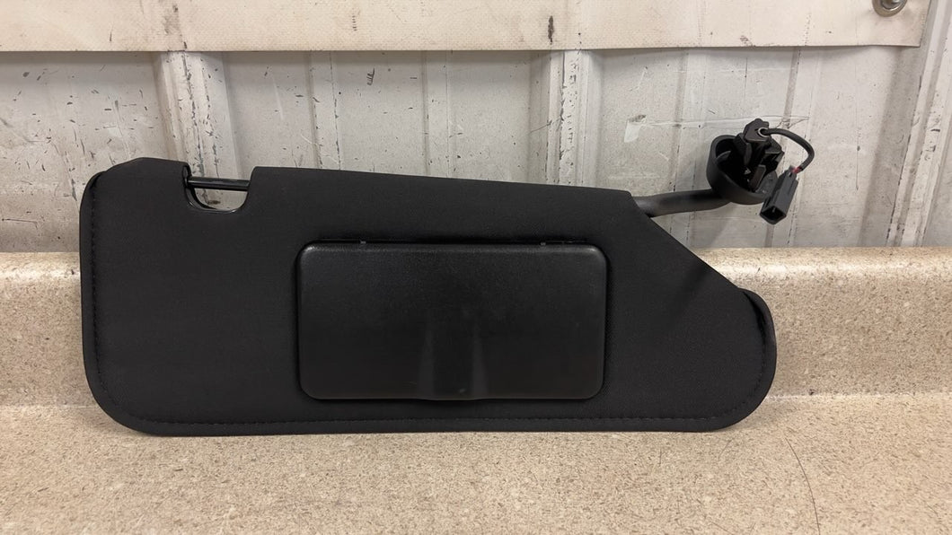 05 13 Corvette Z06 C6 Passenger Sun Visor GM Shade Right RH Black OEM 59K