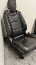 Load image into Gallery viewer, 10 15 Chevrolet Camaro SS Front Rear Power Heated Leather Seats GM Black 78K Set
