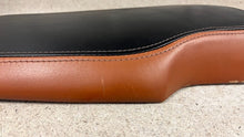 Load image into Gallery viewer, 05 13 C6 Corvette Custom Leather Center Console Lid Radio Trim Boot Black Brown
