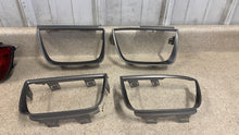 Load image into Gallery viewer, 10 13 Camaro SS ZL1 Rear Bumper Tail Lights Passenger Driver Rings GM Trim
